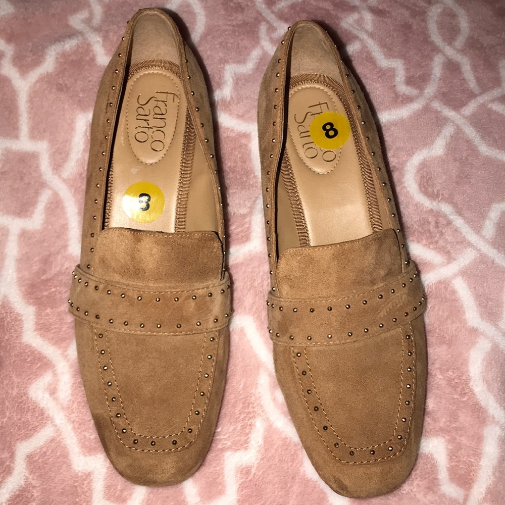 Franco Sarto square heel shoe